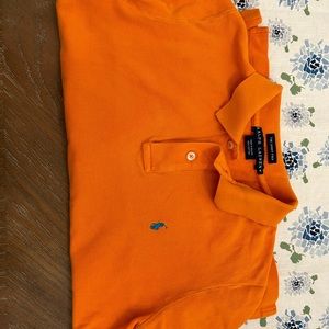 Polo collared shirt orange 10-12